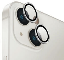 Uniq Optix alumínium kamera objektívvédő iPhone 14 6.1"/14 Plus 6.7", ezüstszilva