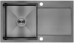 Laveo MARMARA egymed. csepptálcás mosogató, Grafit (SAM_511T) - mosibolt