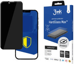 3mk Protection Glass Max Privacy iPhone 13 Mini 5.4" teljes képernyős edzett üvegfólia, fekete