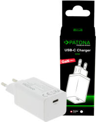 PATONA Premium GaN PD65W Adapter 1xUSB-C PD3.0 QC3.0 (2643) (PATONA_PD65W_1USBC)