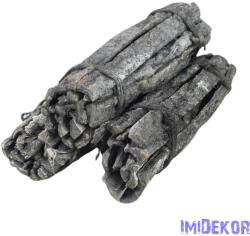 Kéreg hasáb alap 30 cm - Szürke