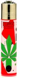  Clipper Geometric Leaves öngyújtó (red) (CL3A1649BCH-red)