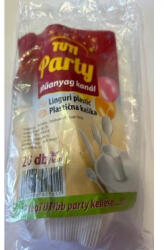 TUTI Tuty Party műanyag kanál 20 db-os (PDP_557)