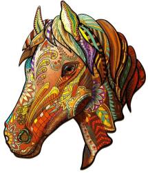 Woodbest Kecses ló - különleges fa kirakó 164db /30cm x 25cm/