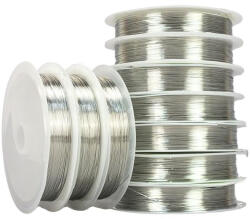  Ezüst dekordrót 0, 4mm*8méter/10 tekercs - OKOS ÁR! - csinaldmagadshop