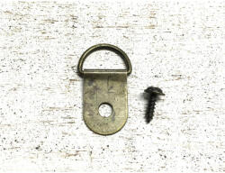 Fém akasztó bronz + csavarok 10db/csomag - csinaldmagadshop - 690 Ft