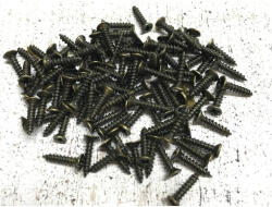 Csavar 2*10mm antikbronz 100db/csomag