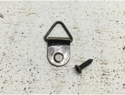  Fém akasztó bronz + csavarok 10db/csomag - csinaldmagadshop - 590 Ft