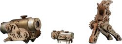 Howcat Puzzle 3D, Revolver-Accesorii tactice, HC, lemn
