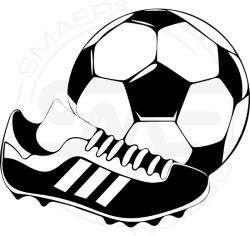 SMAER Sticker Auto Fotbal - Sticker Minge Fotbal - Autocolant Auto Minge - M_rime: 17cm x 20cm