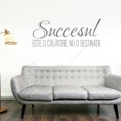 SMAER Sticker motivational Succesul - Sticker de perete pentru birou - M_rime: 60cm*25cm