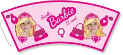 Personal Pahare din hârtie personalizate 6 buc - Barbie