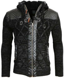 Dg-shop. Ro CARISMA pulover de bărbați 7293 Negru XXL