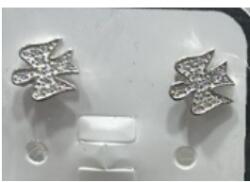 Flippy Cercei pentru Dame, Jolie Silver, din Argint 925, model Inger, Pietre Zirconia, 1.05 g, Argintiu (teo-125993)