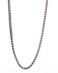 Flippy Lantisor din Argint 925, model sarpe rodiat reglabil, 41 cm (teo-06152)