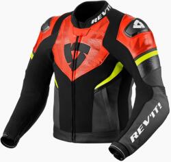 Revit Geacă Moto din Piele și Textil REVIT Hyperspeed 2 Air · Negru / Roșu / Galben