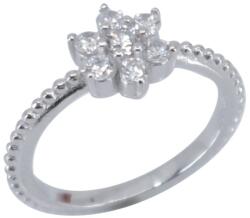 Flippy Inel Argint 925 Floare cu Zirconii, Marime 54 (teo-06505)