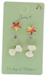 Flippy Set 3 Perechi Cercei Stea, Piatra, Fundita (teo-114634)