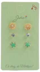 Flippy Set 3 Perechi Cercei Floare, Stea, Piatra (teo-114635)