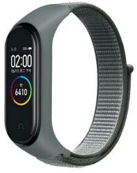 Beline NylonLoop csereszíj Xiaomi Mi Band 7/6/5/4/3 - szürke