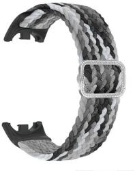 Beline Nylon csereszíj Xiaomi Mi Band 8 - fekete-fehér