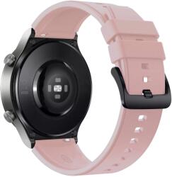 Hurtel Szilikon csereszíj Huawei Watch GT 2/3/4/2 Pro/3 Pro/GT 2e (46mm) - halvány rózsaszín