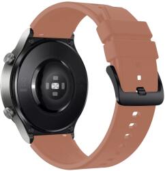 Hurtel Szilikon csereszíj Huawei Watch GT 2/3/4/2 Pro/3 Pro/GT 2e (46mm) - bordó