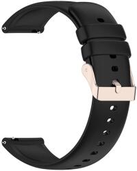 Hurtel Szilikon csereszíj Xiaomi Mi Watch / Amazfit GTR (47mm) - fekete