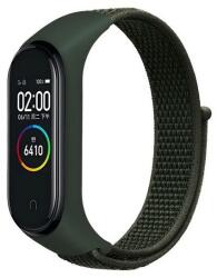 Beline NylonLoop csereszíj Xiaomi Mi Band 7/6/5/4/3 - zöld