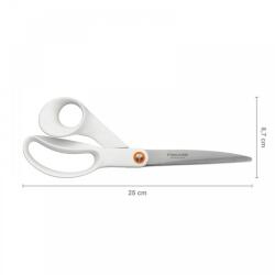 Fiskars nagyméretű általános olló, 24 cm, fehér (1020414) (1020414)