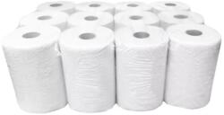  Kéztörlő 2 rétegű tekercses átmérő: 14 cm 100% cellulóz 12 tekercs/karton Bluering® hófehér (BLUERING®MKT14200C) (40983)