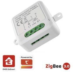 EMOS GoSmart kapcsolómodul, IP-2103SZ, ZigBee, 1 csatornás (nem igényel N vezetéket) (H5103) (H5103)