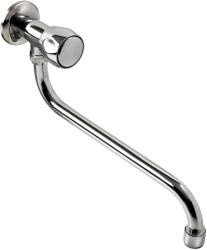 Balletto mosdó csaptelep hidegvízhez, kerámia szelep, króm, 25cm hosszú csőr (85042) (85042)