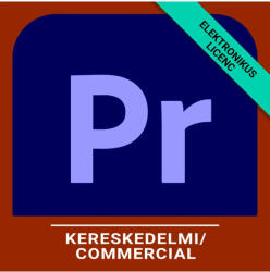 Adobe Premiere Pro for teams - Üzleti, Angol, Új előfizetés, 12 hónap (65305369CA01A12)