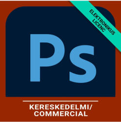 Adobe Photoshop - Pro for teams - Üzleti, Angol, Új előfizetés, 12 hónap (65324867CA01012)