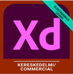 Adobe XD - Pro for teams - Üzleti, Angol, Új előfizetés, 12 hónap (65324782CA01012)
