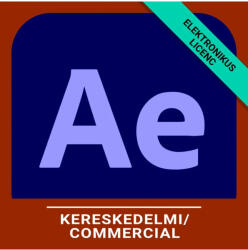 Adobe After Effects for enterprise - Üzleti, Többnyelvű, Új előfizetés, 12 hónap (65322619CA01A12)