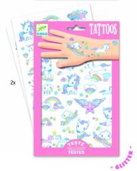 Djeco Unikornis - Tetoválás - Unicorns - Djeco