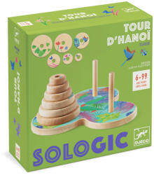 DJECO Toronyépítés - Logikai játék - Tour d'Hanoï - DJ00812