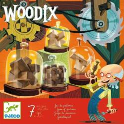 DJECO Woodix - Fa ördöglakat gyűjtemény - Ügyességi, logikai játék - Djeco