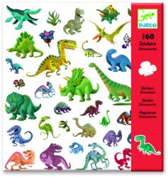 Djeco Dinoszauruszok matrica gyűjtemény 160 db-os - Dinosaurs - Djeco