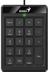 Genius Numpad 110 Slim USB membrán numerikus billentyűzet fekete (31300016400) - plammer