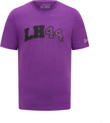 stichd Tricou Mercedes Barbat Lewis Hamilton Logo, violet (701222304002220XFB)