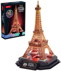 3d LED világítós puzzle: Eiffel torony
