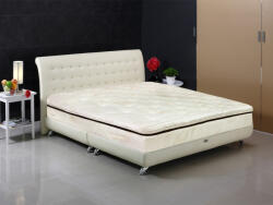 Green Future Feeling Luxury Brown Matrac 90x200 cm, félkemény, ortopéd, 7 zónás, táskarugós, latex, memóriahabos, ergonómikus, 30 cm, antiallergén huzattal