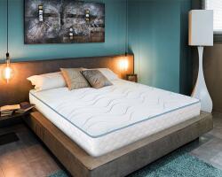 Green Future Argentum Therapy Memory Pocket iSomn Matrac 120x200 cm, félkemény, szuper ortopéd, 7 zónás, memóriahabos, táskarugós, 19 cm, antiallergén, ezüstionos huzattal