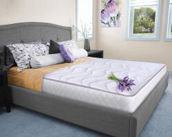 Green Future Lavanda Therapy Matrac 90x200 cm, félkemény/kemény, ortopéd, memóriahabos, anatómikus, 18 cm, antiallergén huzattal