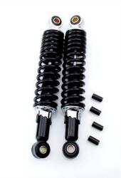 Állítható fekete lengéscsillapító szett 260mm Kreidler Floryhoz Diverse / Import Futómű és fék alkatrész Lengéscsillapító