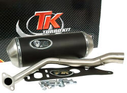 TurboKit Kipufogó Turbo Kit GMax 4-ütemű Kymco People S 125 köbcenti TurboKit Kipufogó és alkatrészei Kipufogó Robogó kipufogó (tuning)