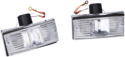 Motomotors Jelzőkészlet komplett elülső fehér Vespa PX 125-200, Vespa T5, Vespa PX 125-200, Vespa T5 Motomotors Elektronika Lámpa, fényszóró, index Index (tuning)